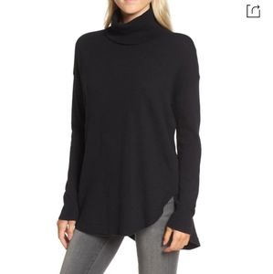 Chelsea28 cashmere blend turtleneck black S